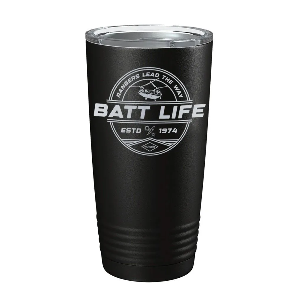 Retro Batt Life Laser Tumbler