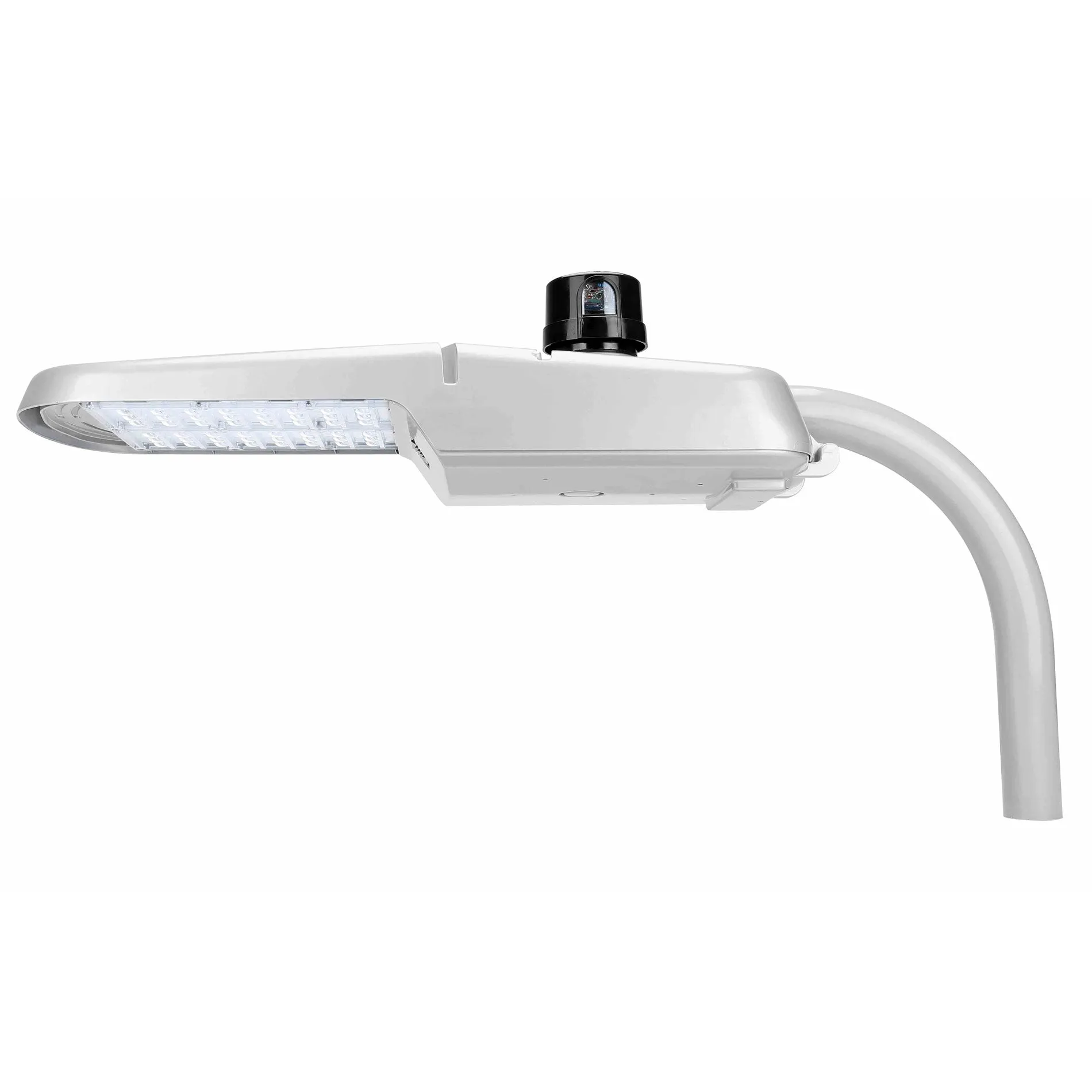 Roadway Luminaire 70 Watt Type III Photometry Silver Gray LED Light