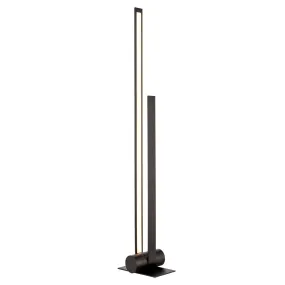 Rylan LED Floor Lamp in Matte Black