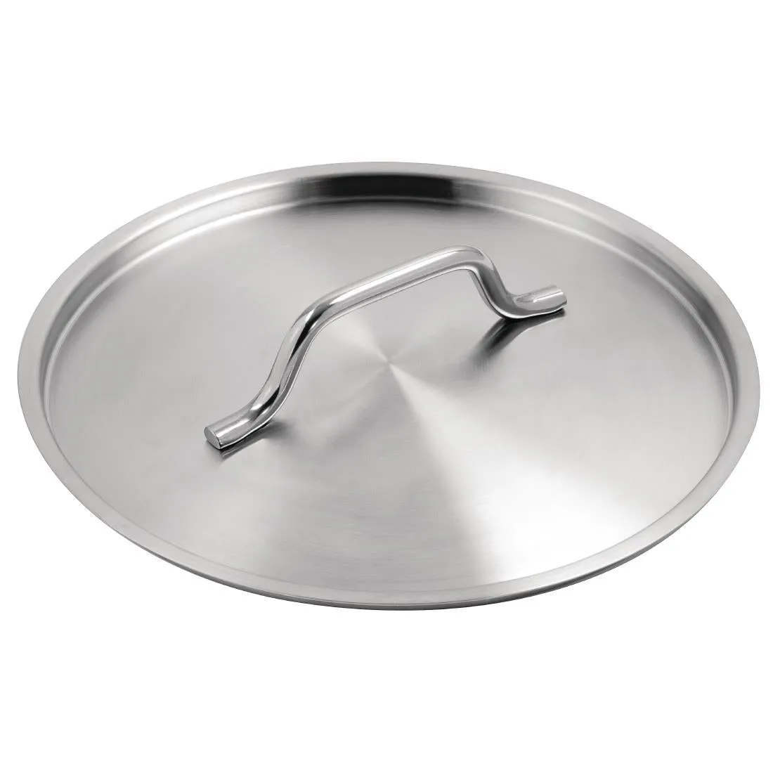 SA605 Vogue Stainless Steel Saucepan With Lid 24cm