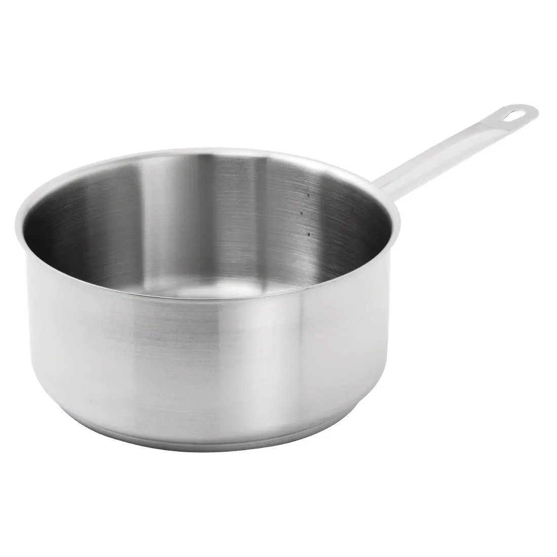 SA605 Vogue Stainless Steel Saucepan With Lid 24cm