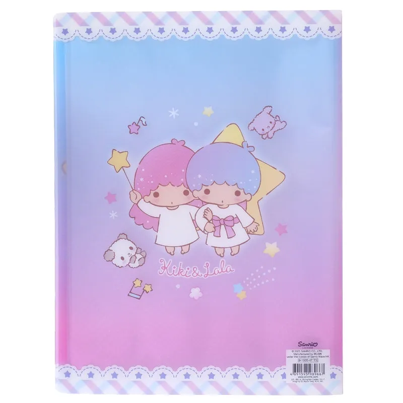 Sanrio A4 Size 40 Pockets File (Little Twin Stars, Sanrio Characters)