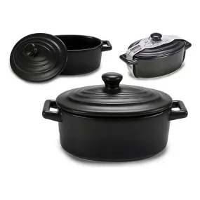 Saucepan Black (8,5 x 7,5 x 14,5 cm)