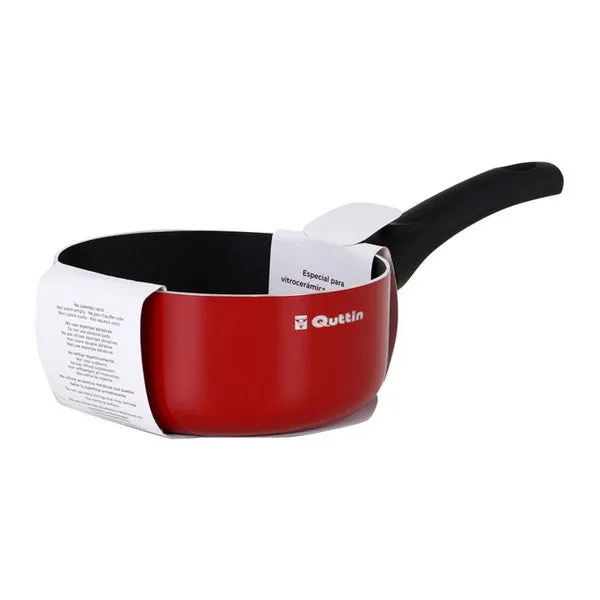 Saucepan Infinit Quttin Soft Touch Aluminium Red (16 X 7 x 35 cm)