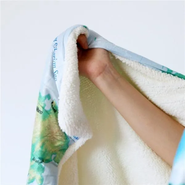 Sea Turtle Life Cozy Hooded Blanket