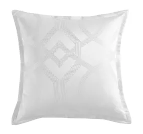 Seville European Pillowcase White