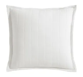 Sierra European Pillowcase White