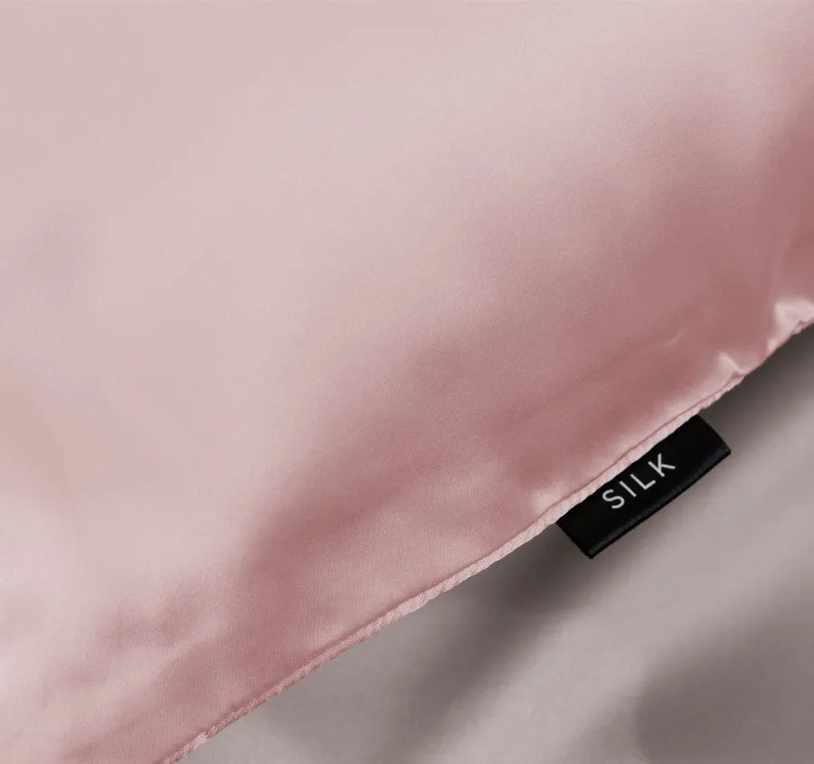 Silk Standard Pillowcase Soft Pink