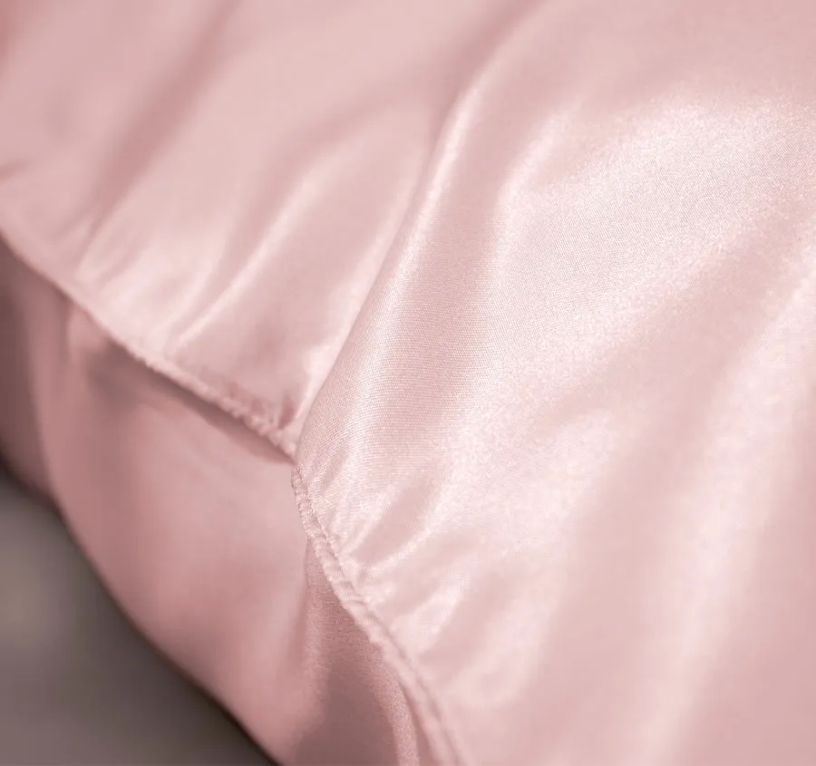 Silk Standard Pillowcase Soft Pink