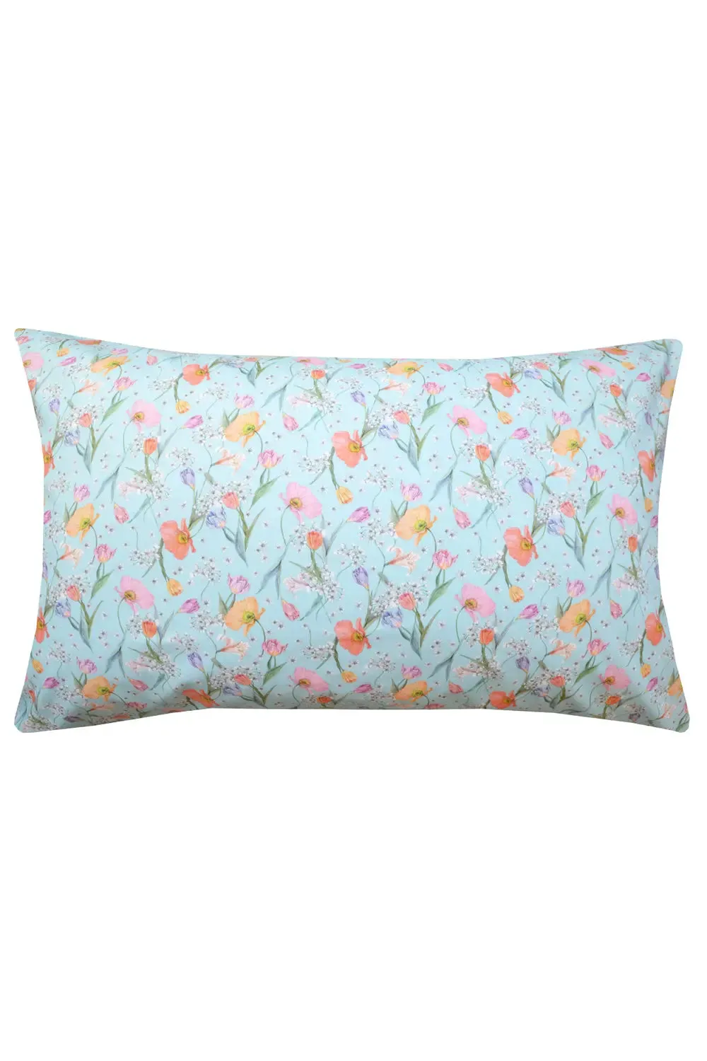 SPRING BLOOMS BLUE Liberty Pillowcase