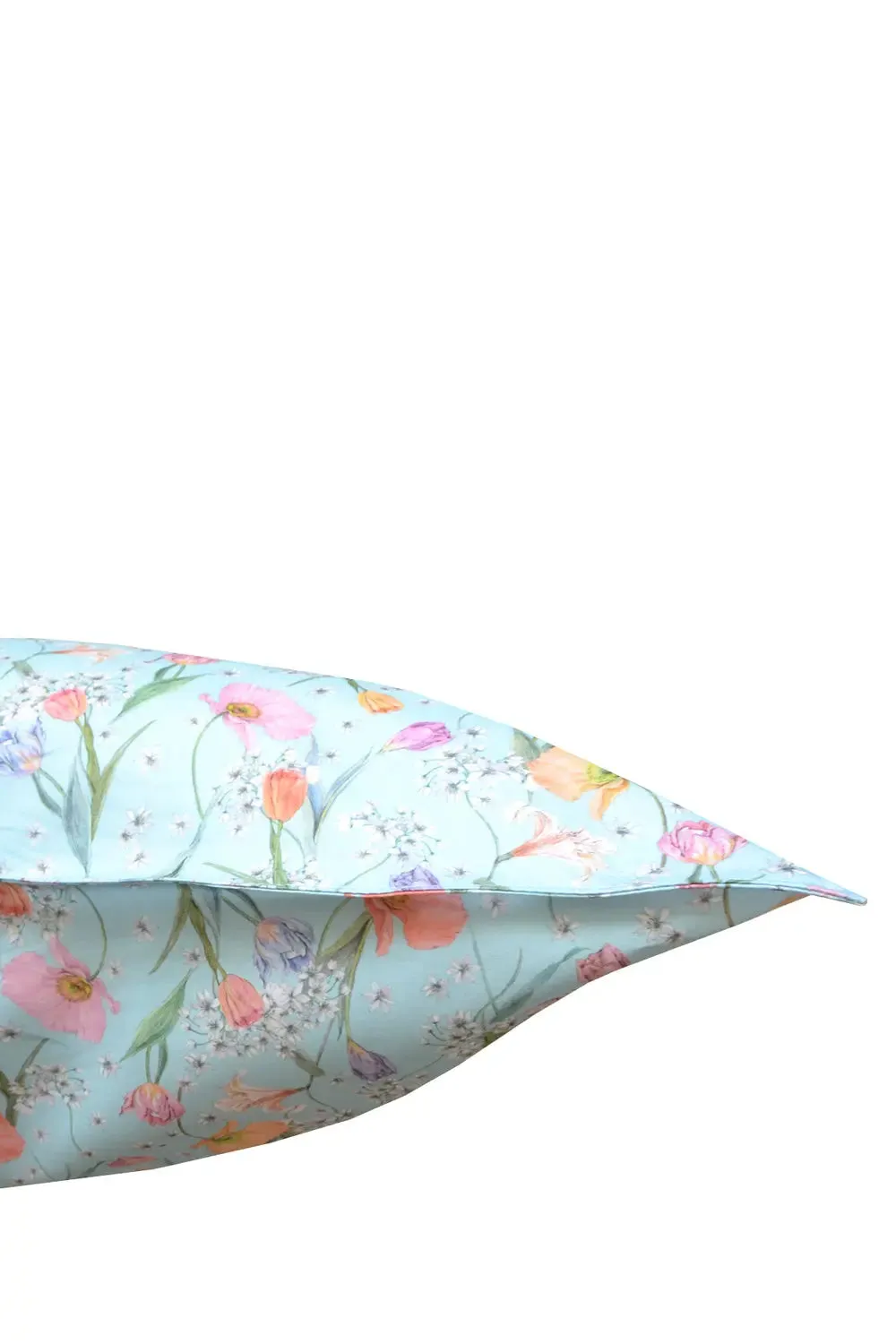 SPRING BLOOMS BLUE Liberty Pillowcase