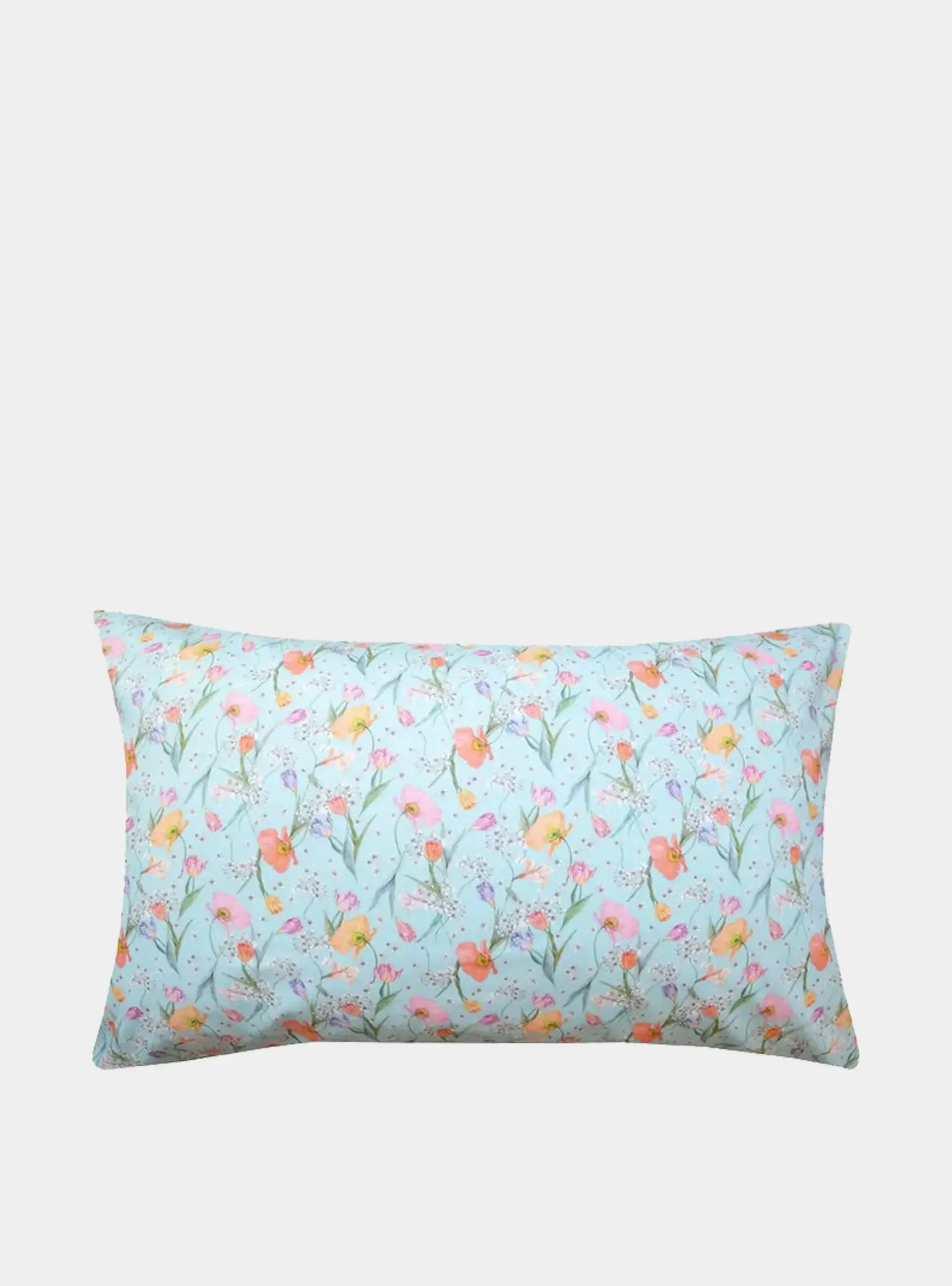 SPRING BLOOMS BLUE Liberty Pillowcase