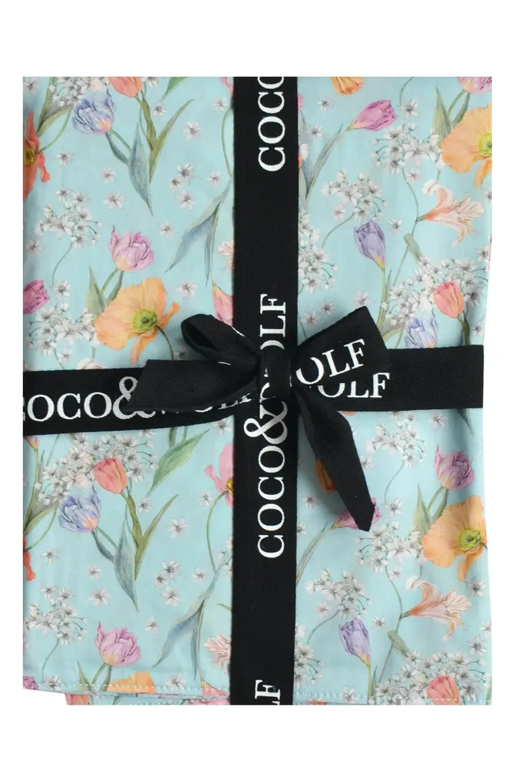 SPRING BLOOMS BLUE Liberty Pillowcase