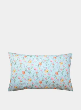 SPRING BLOOMS BLUE Liberty Pillowcase