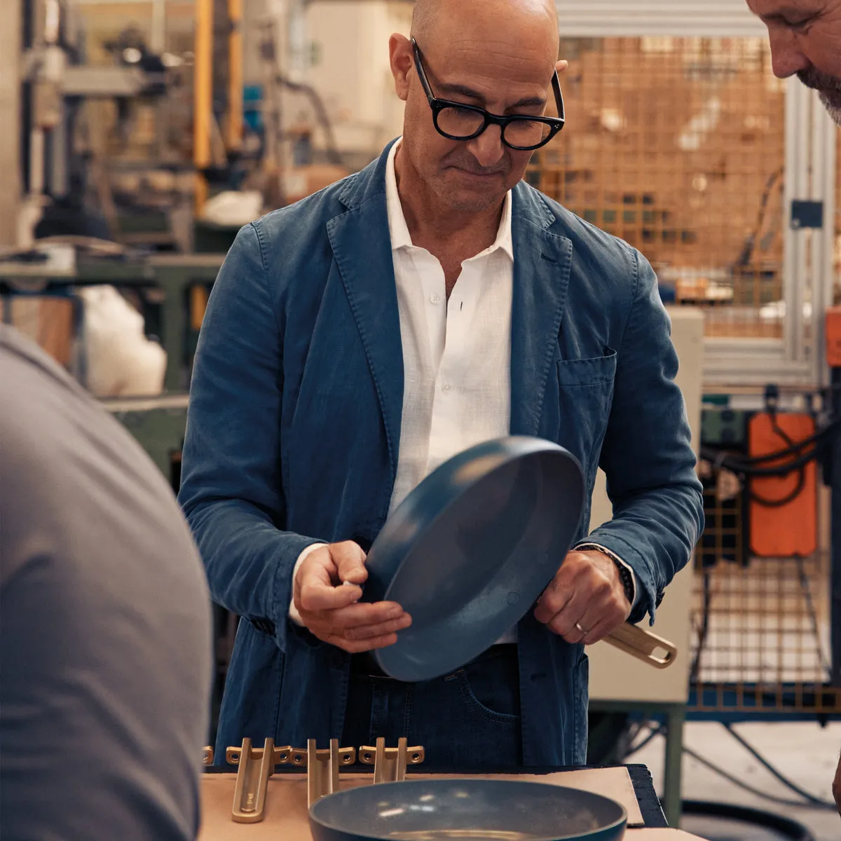 Stanley Tucci™ Ceramic Nonstick 6-Piece Cookware Set with the Tucci Cookbook | Venetian Teal