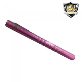 Streetwise Tactical Pen w/ Light & DNA Collector - Pink