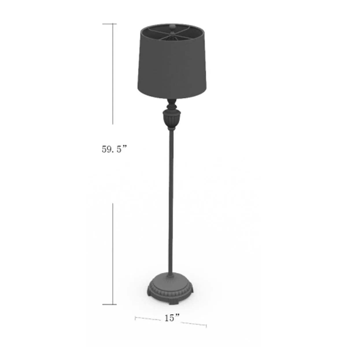 Surya Elgood Floor Lamp