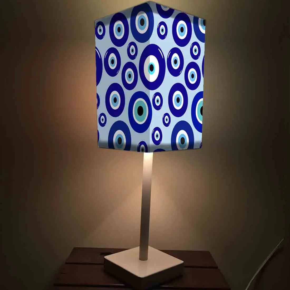 Table Lamp for Living Room Bedroom Bedside Lamps - Evil Eye Protector