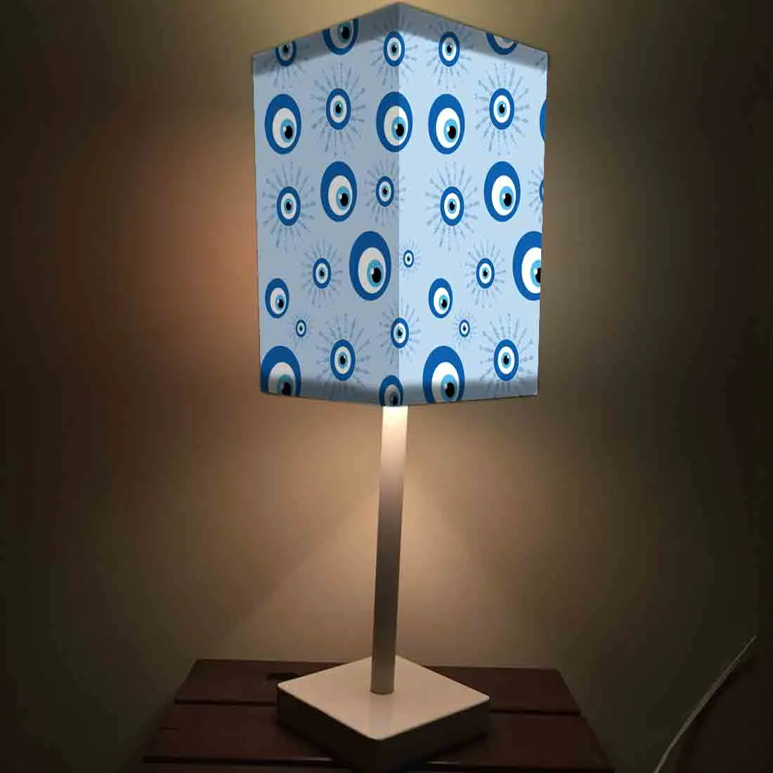 Table Lamp for Living Room Bedroom Bedside Lamps - Evil Eye Protector