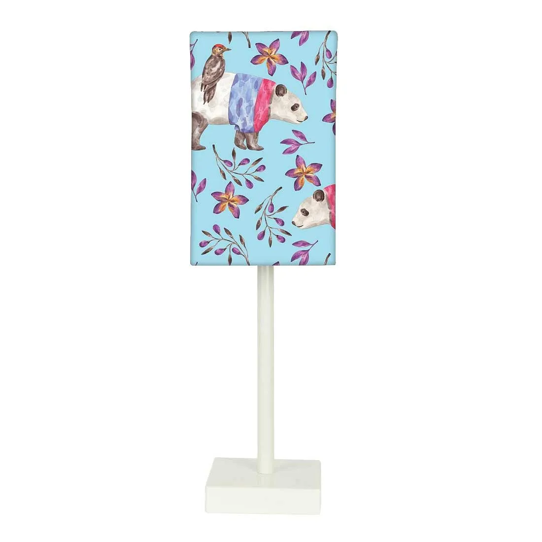 Tall Table Lamp For Living Rooms -   Bird & Panda