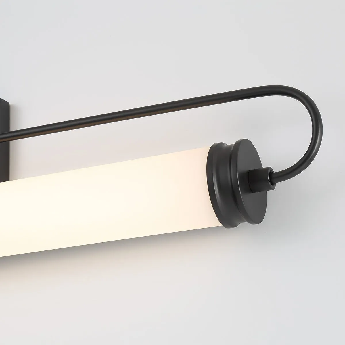 Tellie 35 in. LED Bath Bar Black Finish