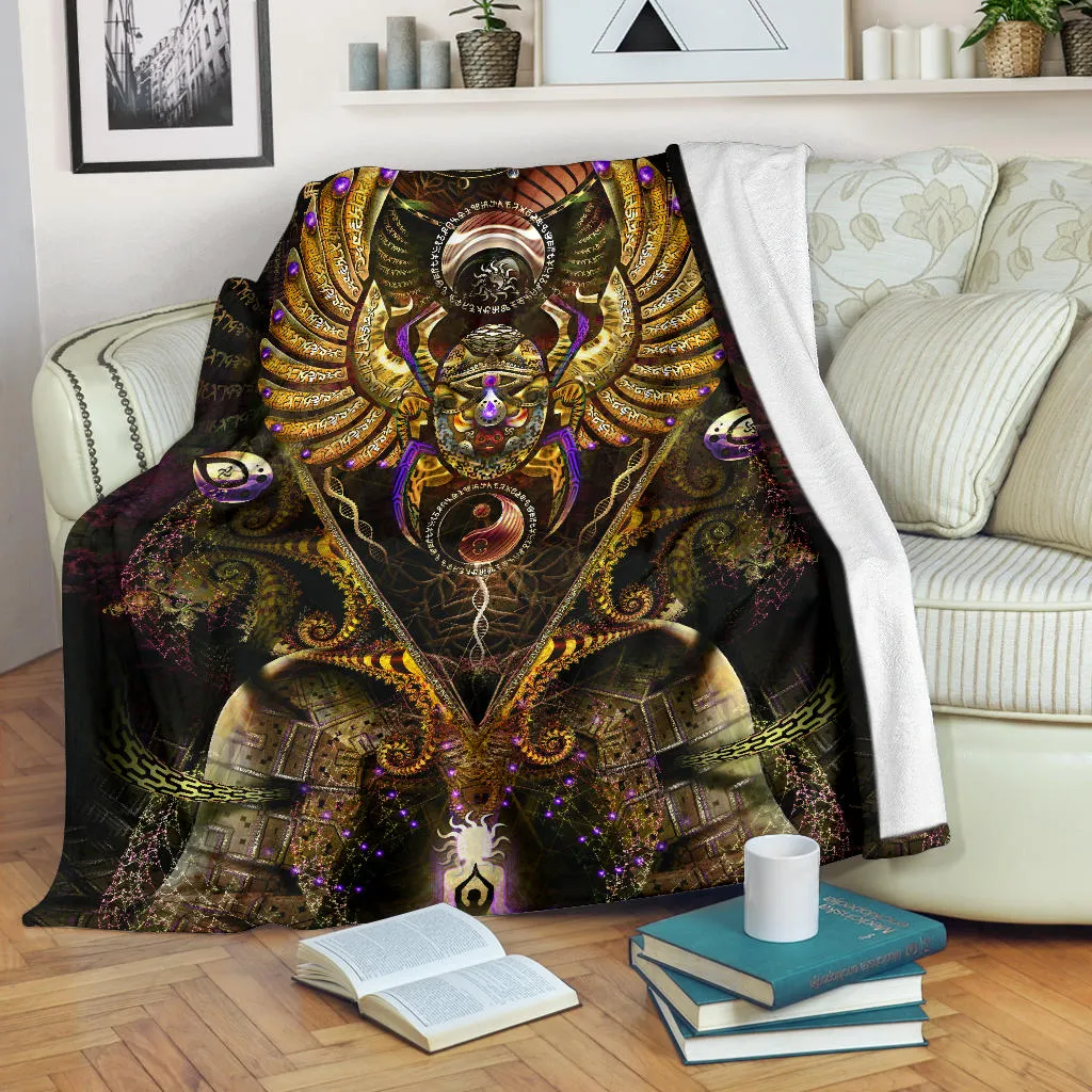 Telluric Arcanum Micro Fleece Blanket