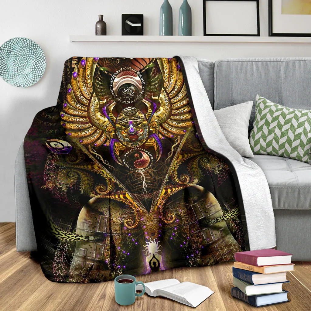 Telluric Arcanum Micro Fleece Blanket