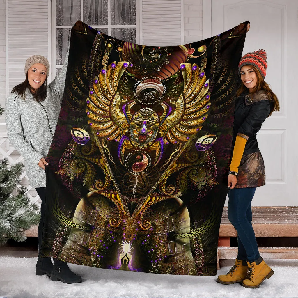 Telluric Arcanum Micro Fleece Blanket