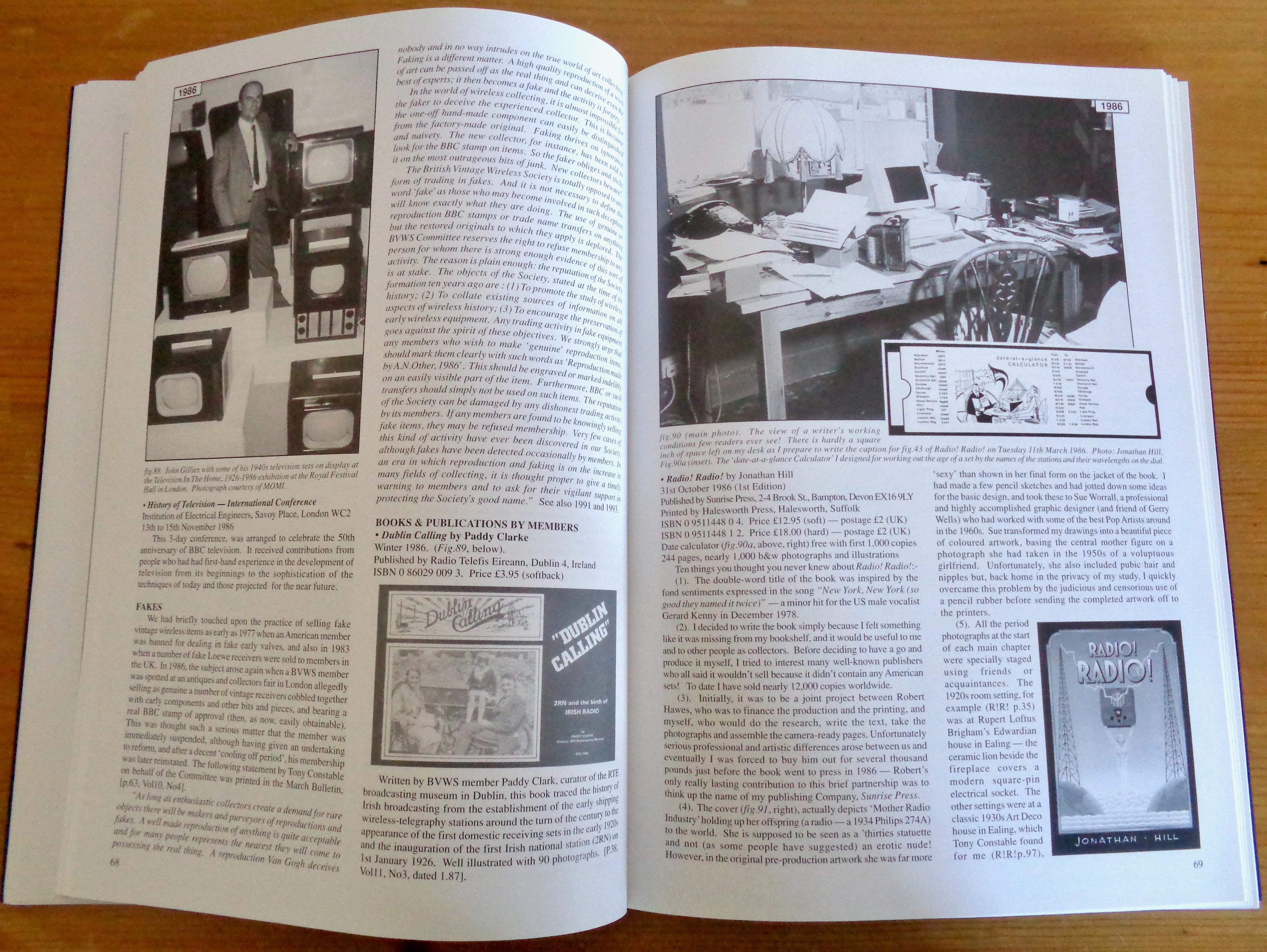 The History of the British Vintage Wireless Society 1976-1996 By Jonathan Hill