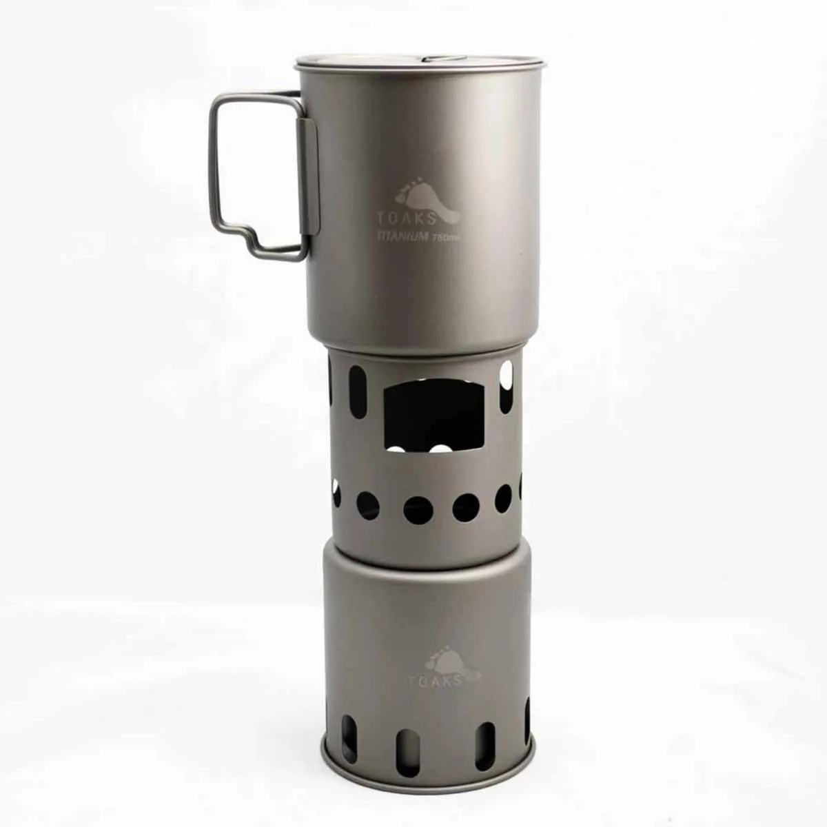 TOAKS Titanium Backpacking Wood Burning Stove (small)