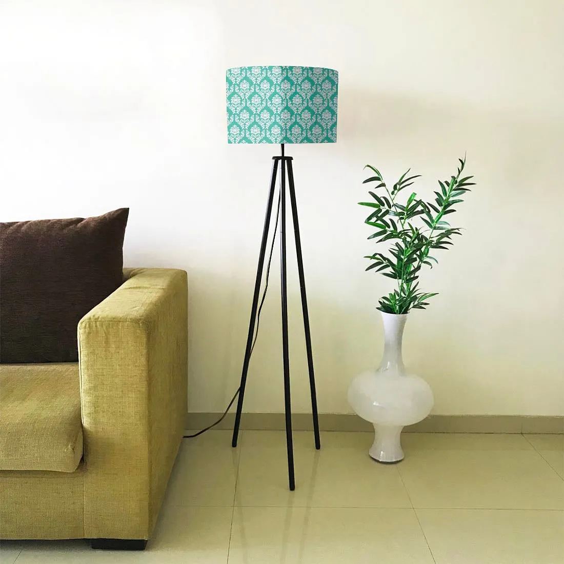 Tripod Floor Lamp Standing Light for Bedroom