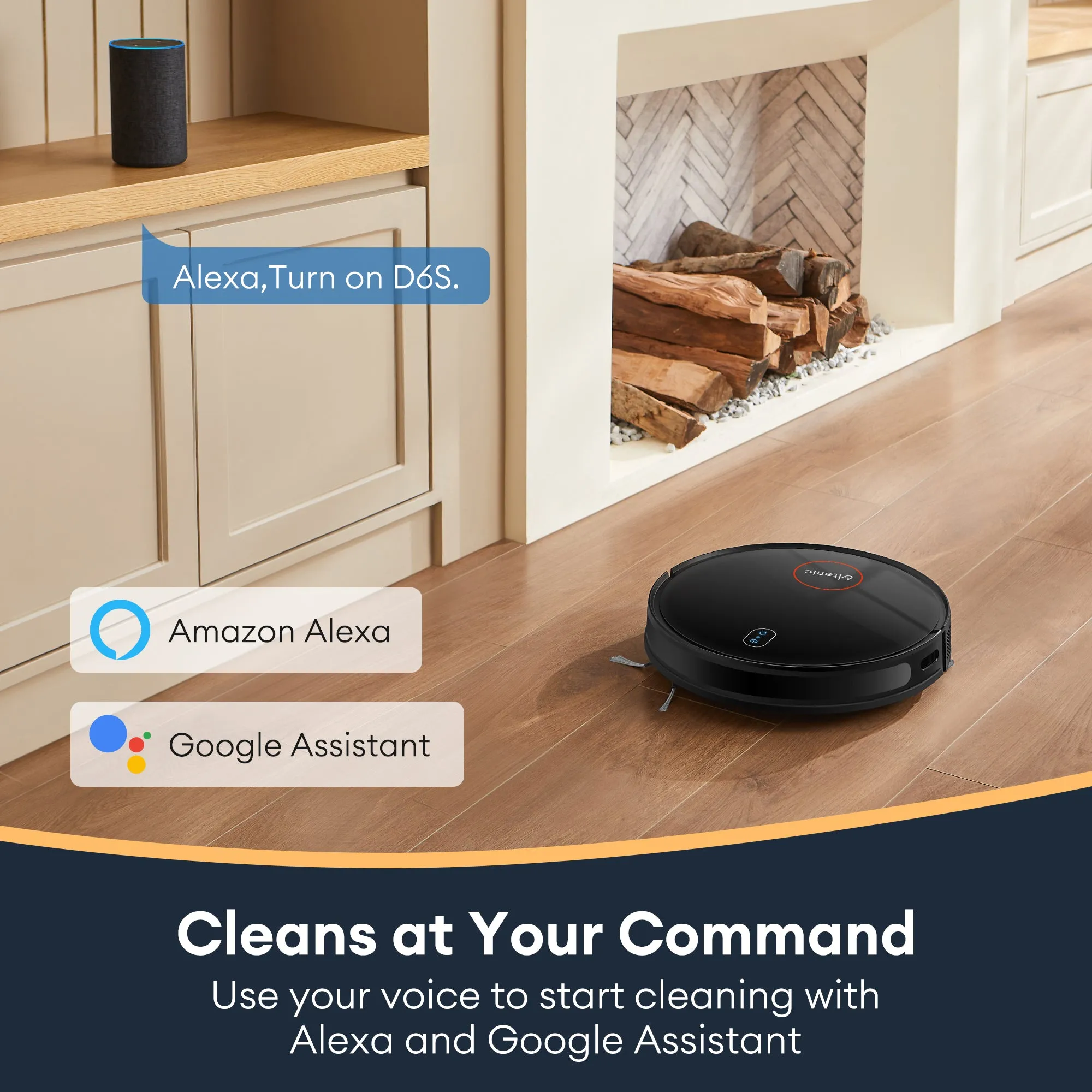 Ultenic D6s Robot Vacuum and Mop Combo