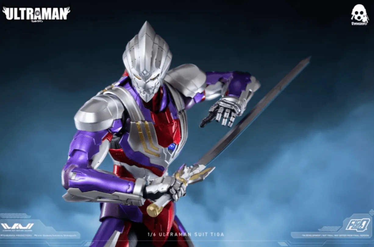 Ultraman Suit Tiga FigZero 1.6 Scale Action Figure By Threezero