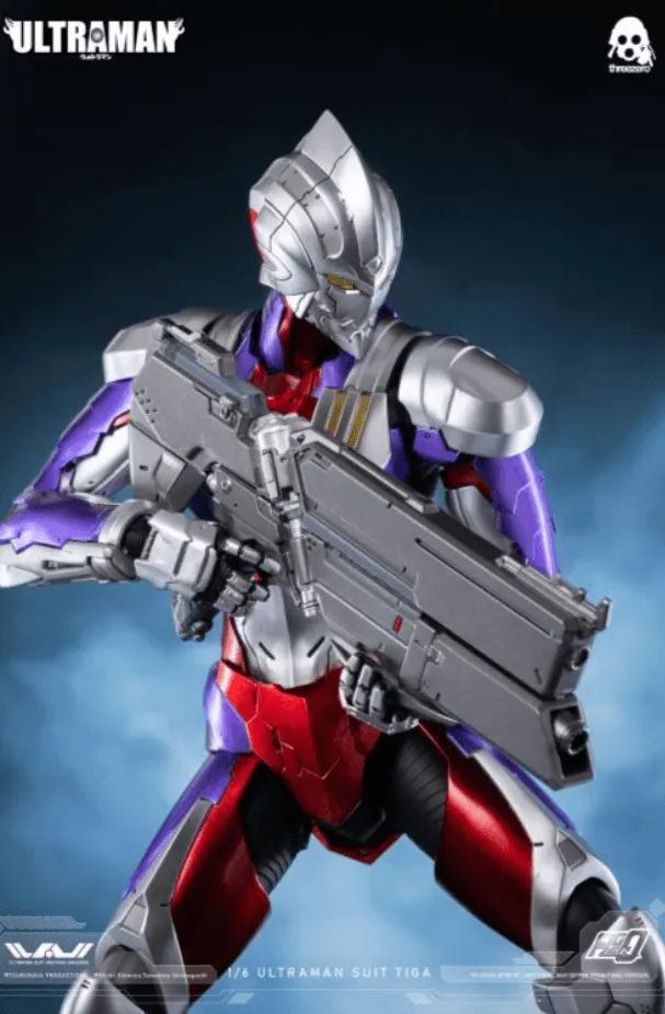 Ultraman Suit Tiga FigZero 1.6 Scale Action Figure By Threezero