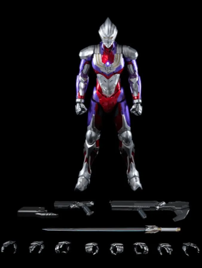 Ultraman Suit Tiga FigZero 1.6 Scale Action Figure By Threezero