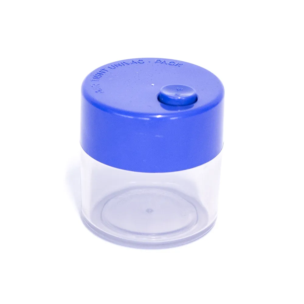 Univac Plastic Vacuum Seal Canister - Blue and Clear