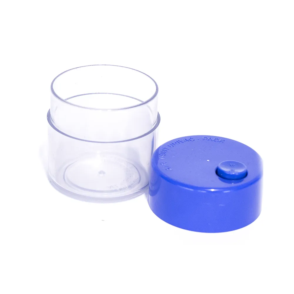 Univac Plastic Vacuum Seal Canister - Blue and Clear