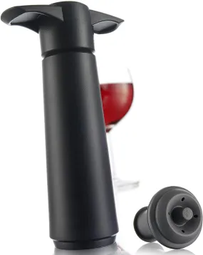 Vacu Vin | Wine Saver Pack Wine Saver Set - Black