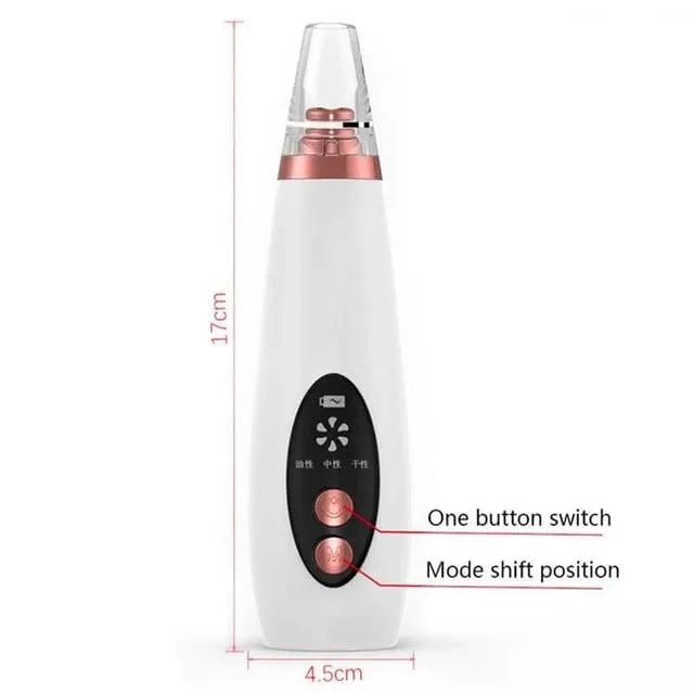 Vacuum Blackhead Pimple Remover Facial Cleaning Tool