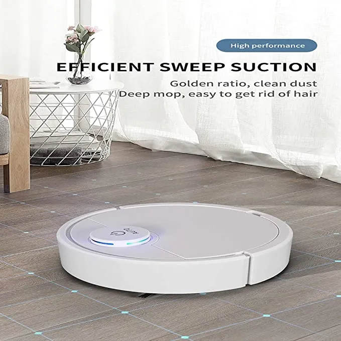 Vacuum Cleaner Robot | Automatic Vacuum Cleaner With Up to 120mins Work Time.