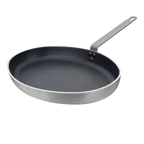 Vogue Aluminium Non-stick Teflon Platinum Plus Oval Frying Pan 40cm