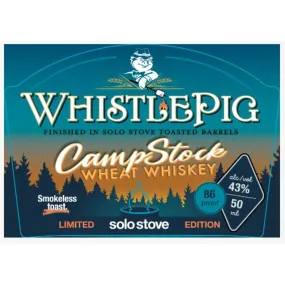 Whistlepig CampStock Solo Stove Limited Edition 50ml