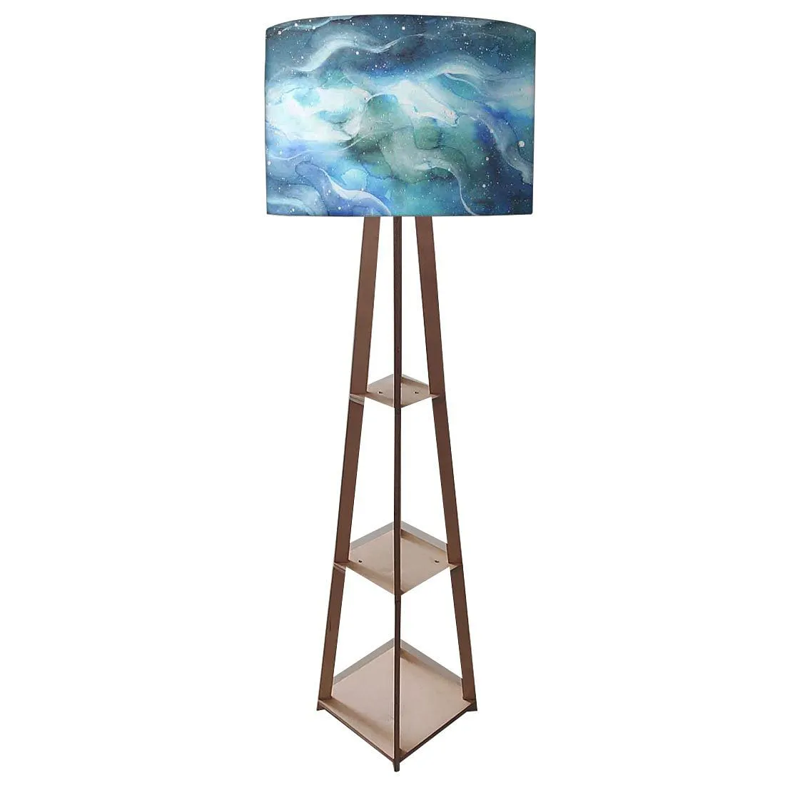 Wooden Floor Lamp Stand Only for Bedside Light - Space