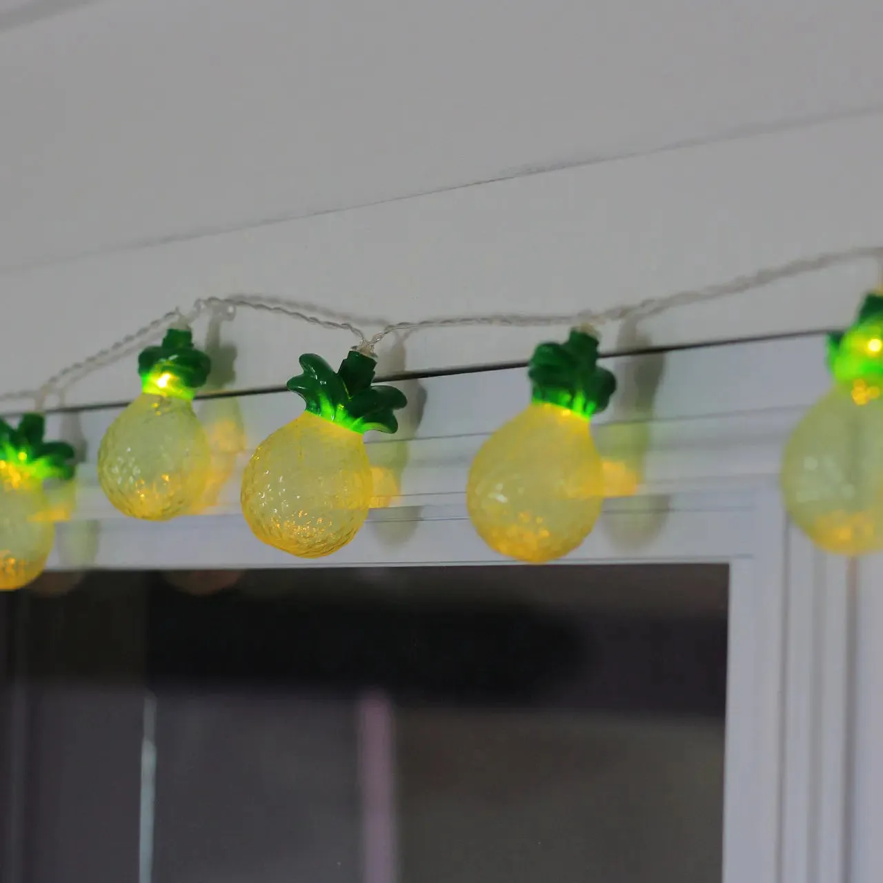 Yellow Pineapple LED String Lights