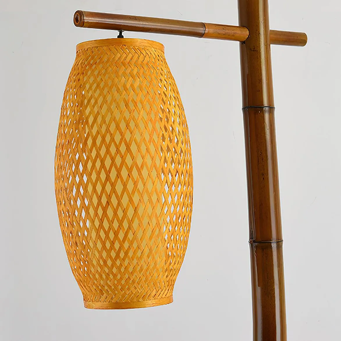 Zen Bamboo Tube Floor Lamp