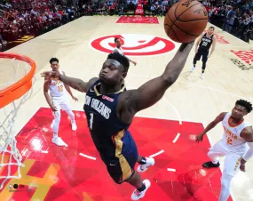 Zion Williamson "Super Slam" New Orleans Pelicans Premium 16x20 NBA Basketball Poster Print- Highland Mint